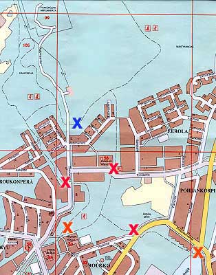 Valkeakoski route carte